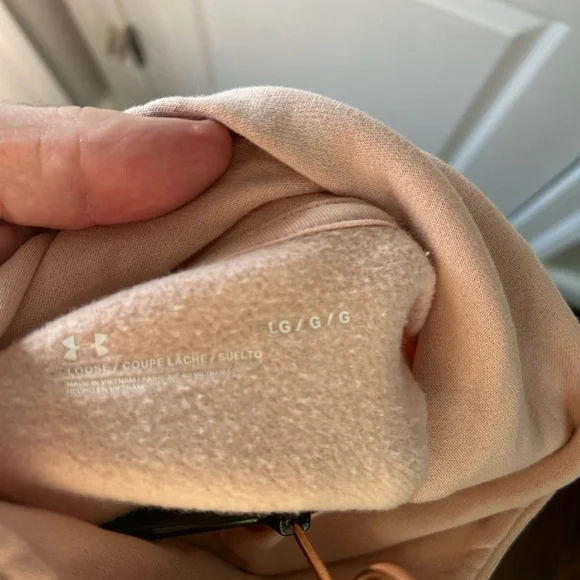Under Armour Women's Pink Sweatshirt - Picture 4 of 4
